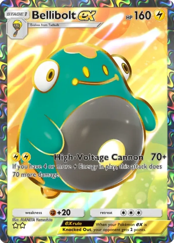Bellibolt ex card front