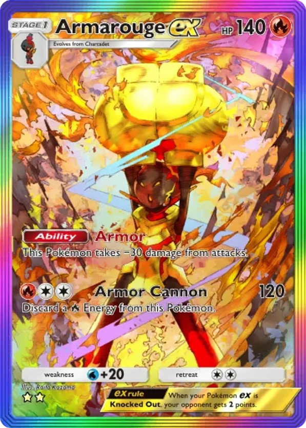 Armarouge ex card front