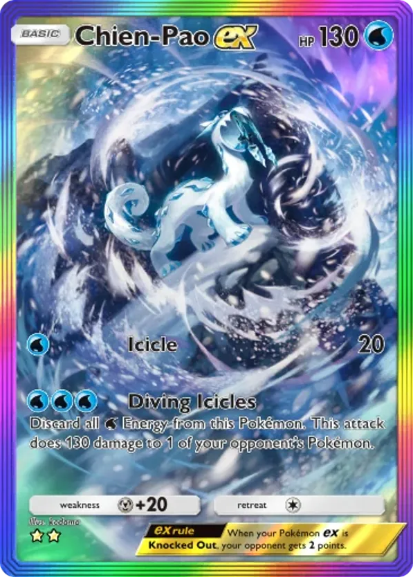 Chien-Pao ex card front
