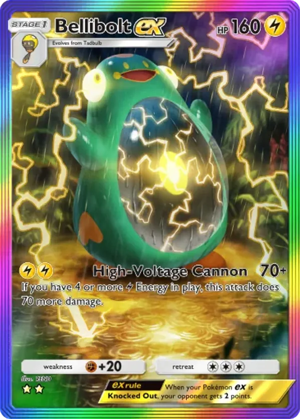 Bellibolt ex card front