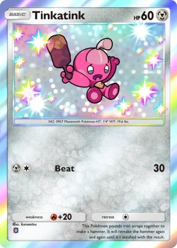 Tinkatink card front