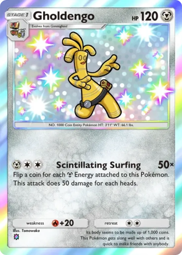 Gholdengo card front