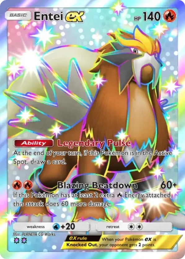 Entei ex card front