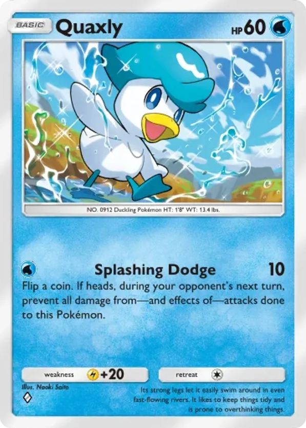 Quaxly card front