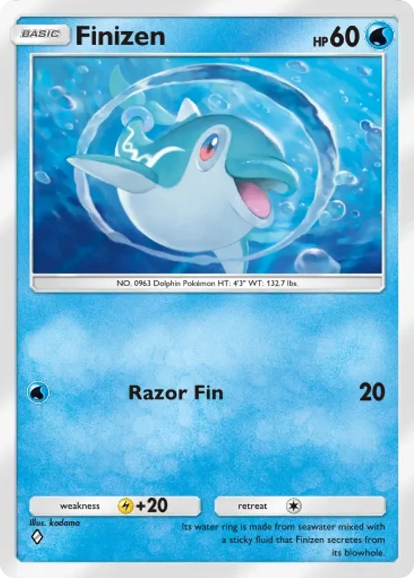 Finizen card front