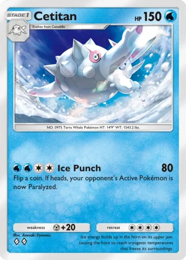 Cetitan card front