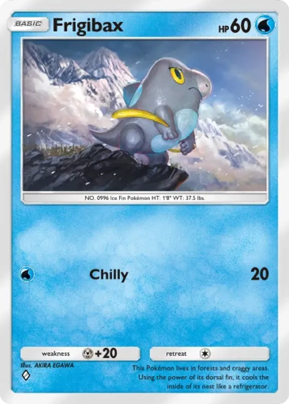 Frigibax card front