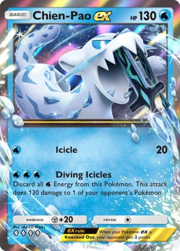 Chien-Pao ex card front