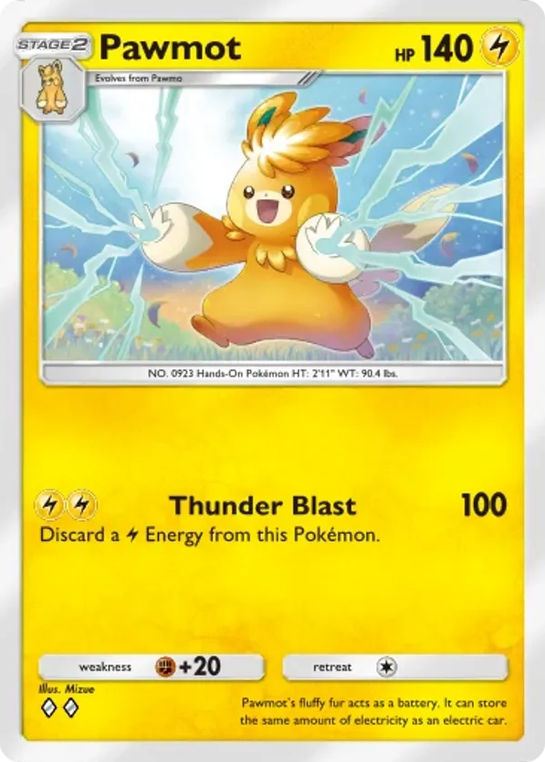 Pawmot card front