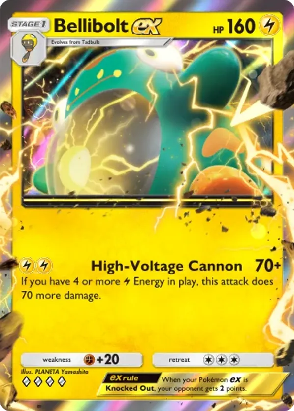 Bellibolt ex card front