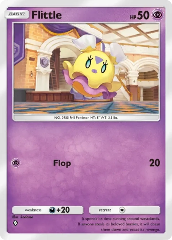 Flittle card front