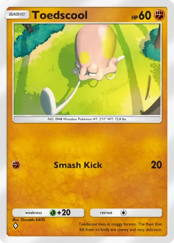 Toedscool card front