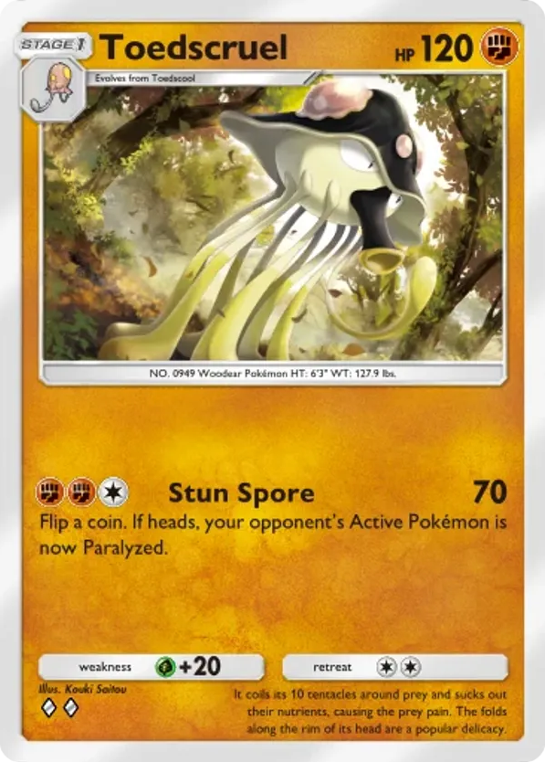 Toedscruel card front
