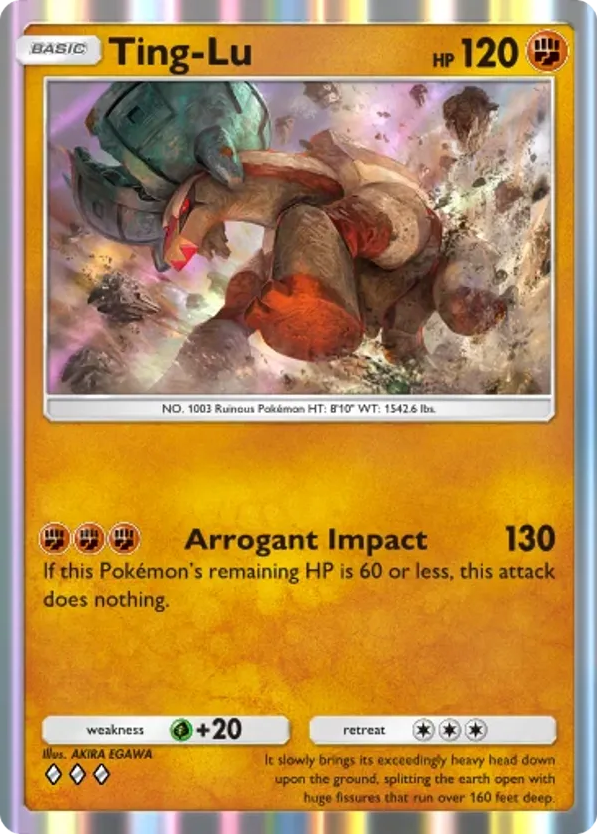 Ting-Lu card front