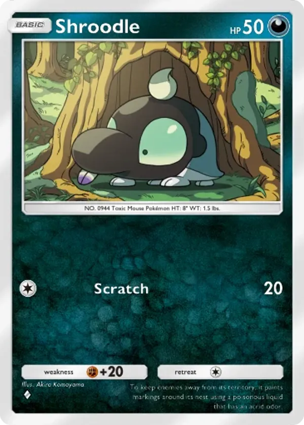 Shroodle card front
