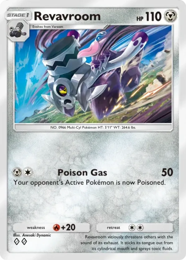 Revavroom card front
