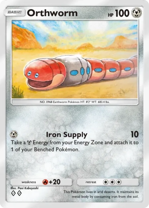 Orthworm card front