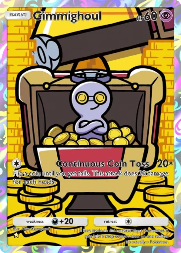 Gimmighoul card front