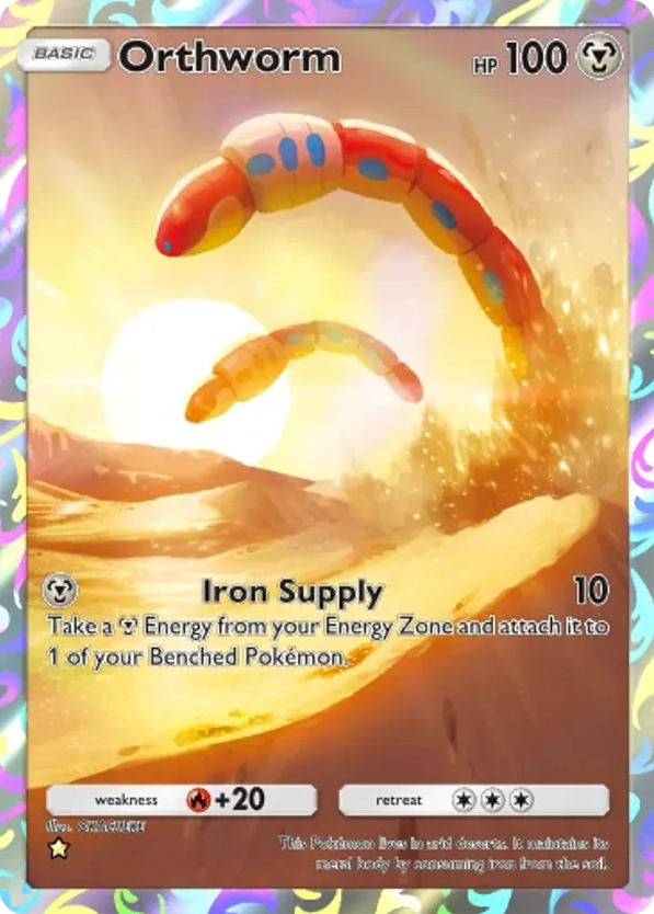 Orthworm card front