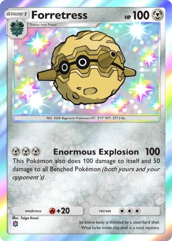 Forretress card front