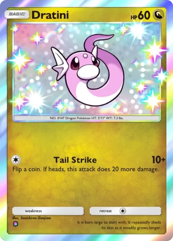 Dratini card front