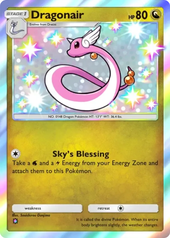 Dragonair card front