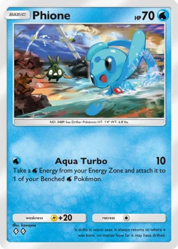 Phione card front