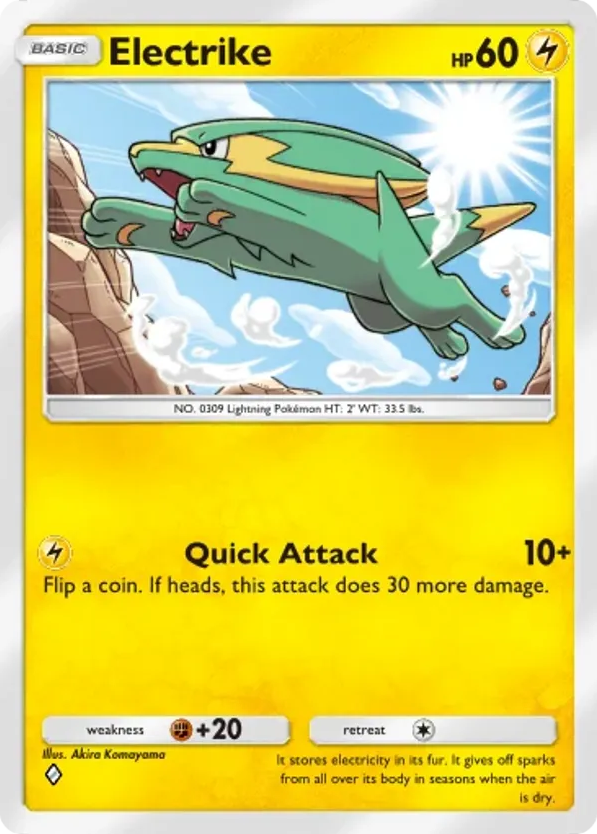 Electrike card front