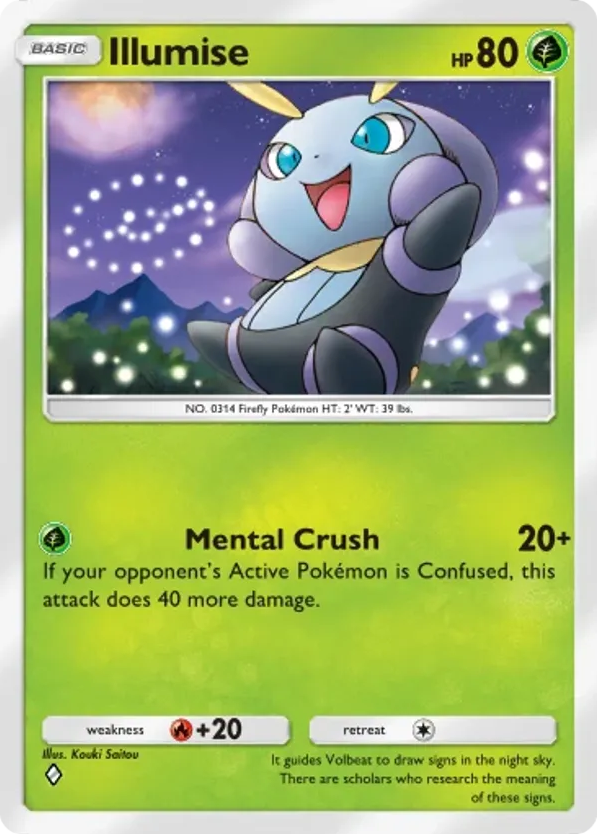 Illumise card front