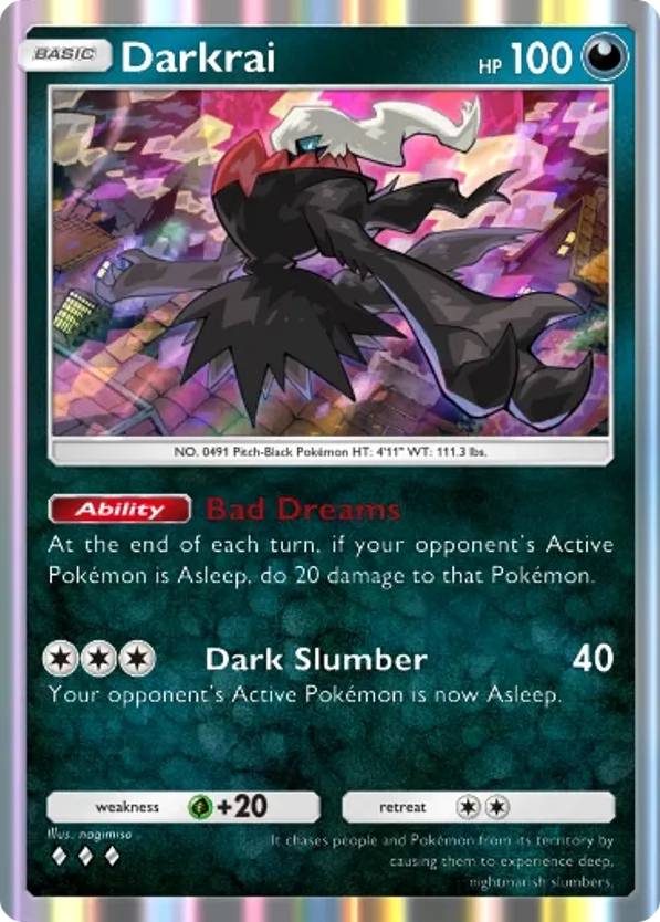 Darkrai card front