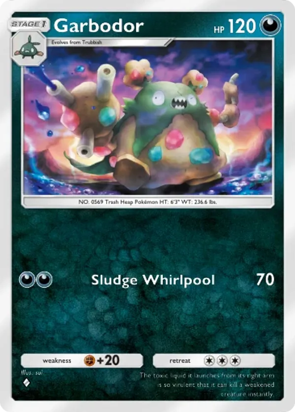 Garbodor card front