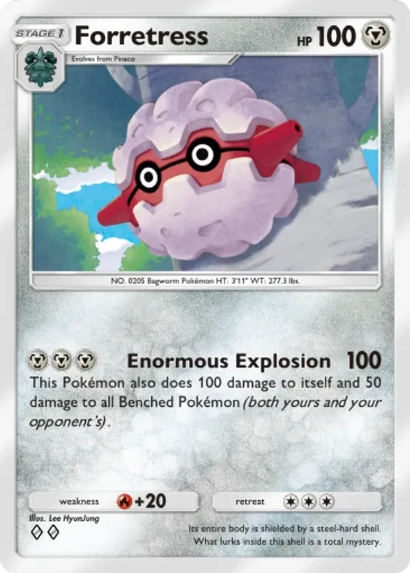 Forretress card front