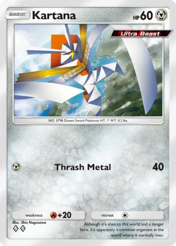Kartana card front