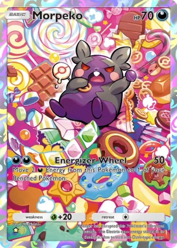Morpeko card front