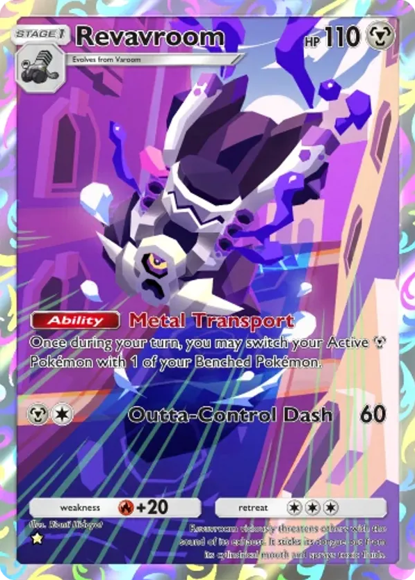 Revavroom card front