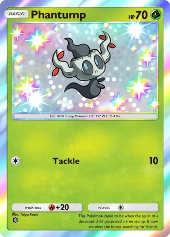 Phantump card front