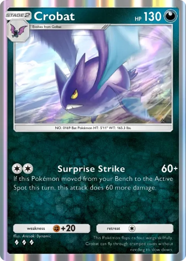 Crobat card front