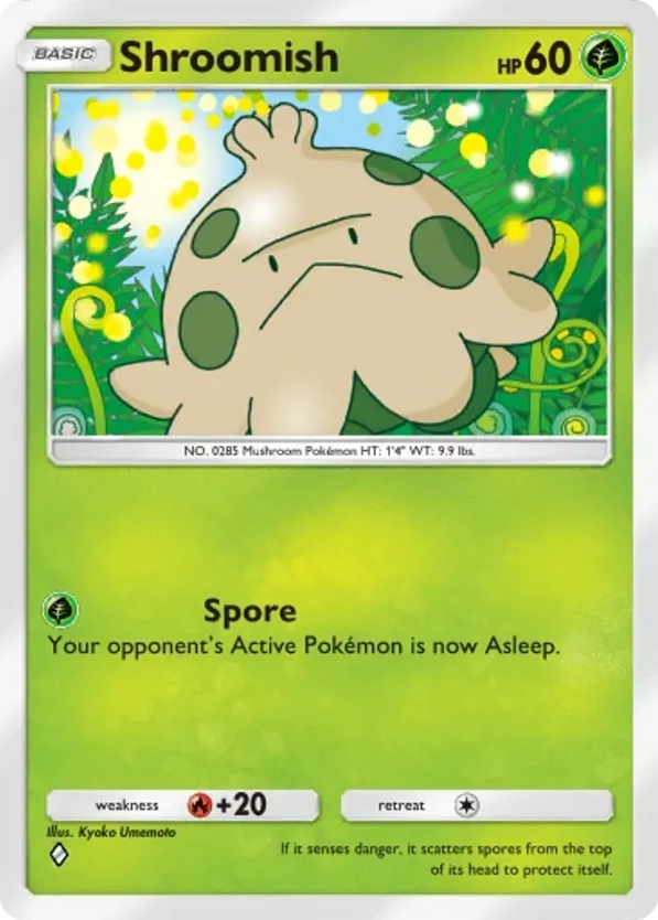 Shroomish card front
