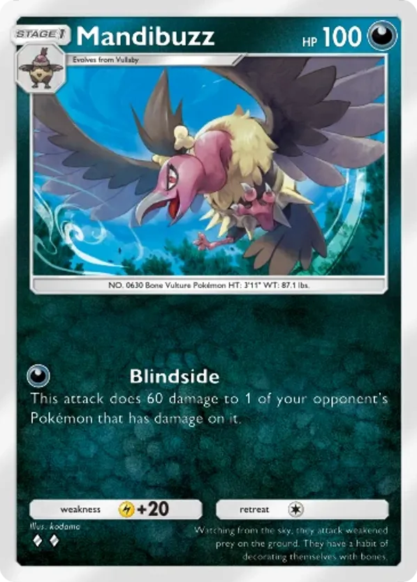Mandibuzz card front