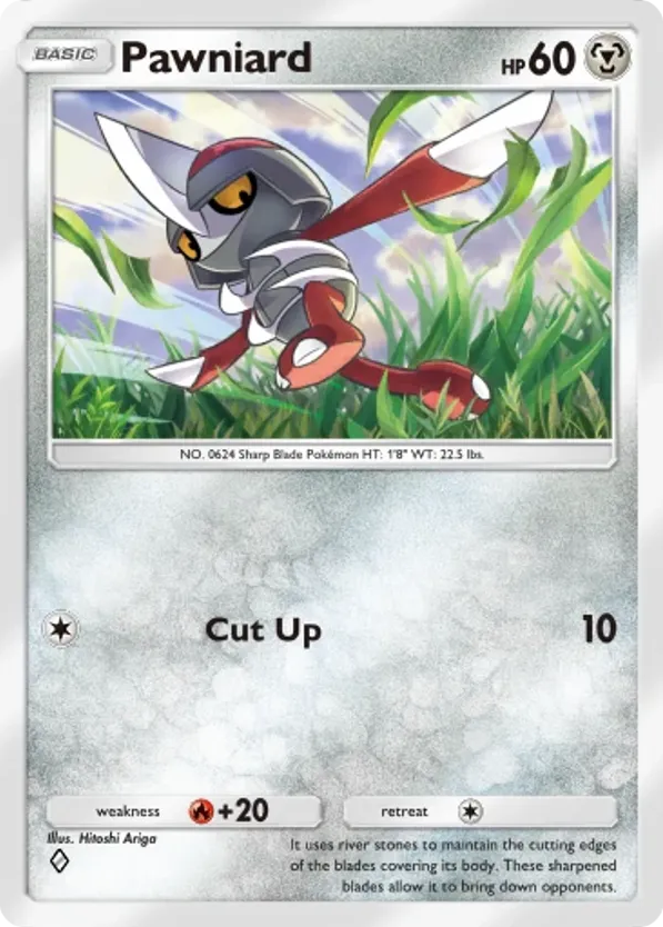 Pawniard card front