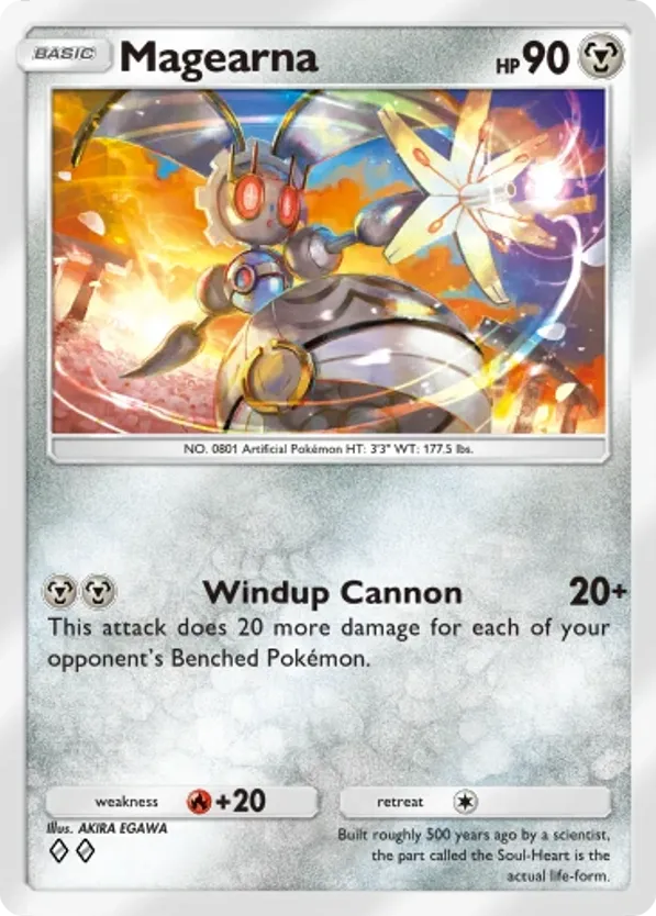 Magearna card front