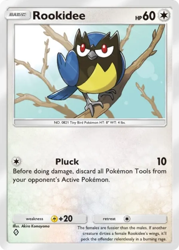 Rookidee card front
