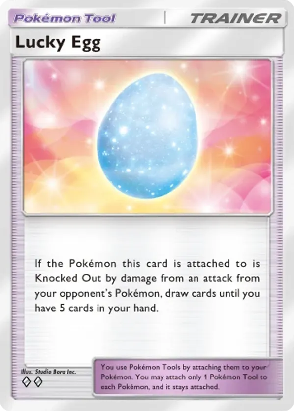 Lucky Egg card front