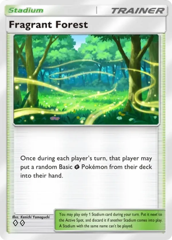 Fragrant Forest card front