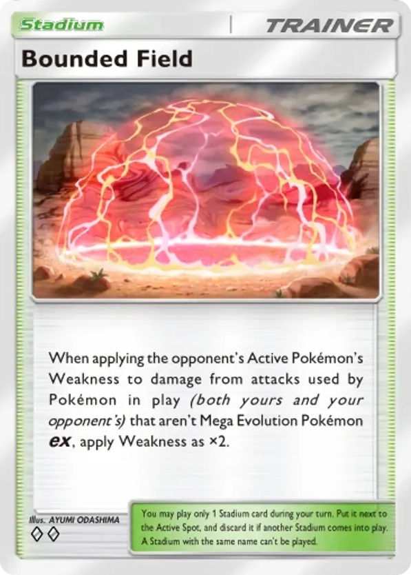 Bounded Field card front