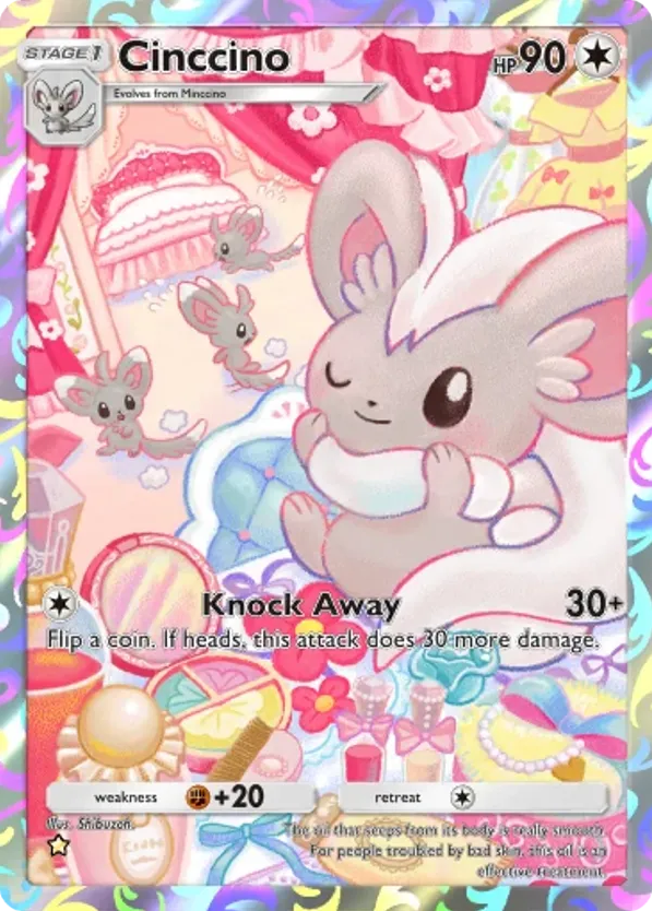 Cinccino card front