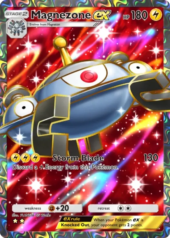 Magnezone ex card front