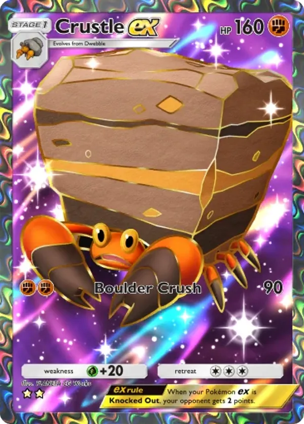 Crustle ex card front