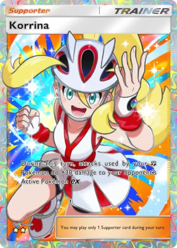 Korrina card front