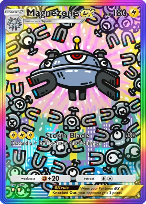 Magnezone ex card front